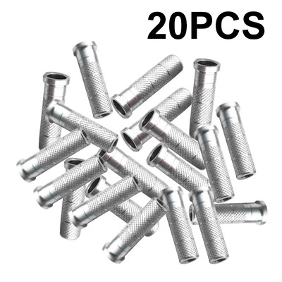 

20pcs Outdoor Archery Screw Broadhead Arrowhead Insert Adapter Connector Shaft
