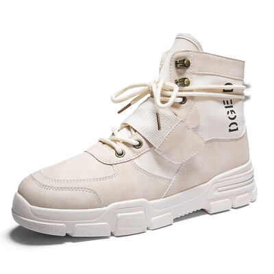 

Mens shoes high shoes Martin boots tooling boots mens shoes tide shoes retro wolf