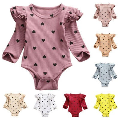 

UK Newborn Baby Boy Girl Cotton Romper Jumpsuit Outfits Sleeveless Clothes 024M