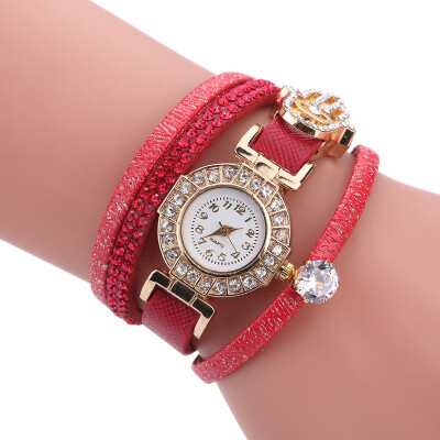 

Fashion lady palm pendant bracelet bracelet watch diamond decorative quartz watch female models hot sale