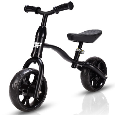 

Adjustable No-Pedal Children Kids Balance Bike-Black