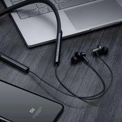 

Xiao-mi Headset LYXQEJ01JY BT Earphones Necklace Earbuds