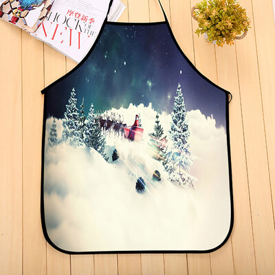 

Siaonvr Christmas Decoration Waterproof Apron Kitchen Aprons Dinner Party Apron