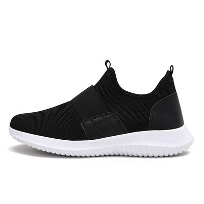 

New Arrival Mens Casual Shoes Slip-on Mesh Vulcanized Footwear Comfortable Flat Sneakers Men Big Size 46 Tenis Masculino Adulto