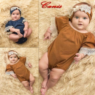 

Lovely Summer Newborn Infant Baby Boy Girl Romper Jumpsuit Playsuit Bodysuit Outfits