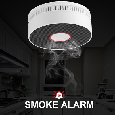 

Greensen Wireless Smoke Detector Fire Alarm Sensor Battery Operated Home Security System