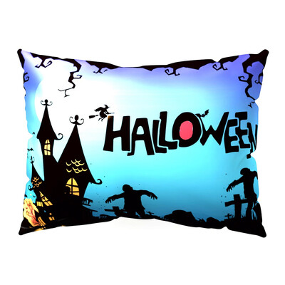 

12 Pattern New Halloween Pillow Cases Rectangle Linen Sofa Pumpkin Ghosts Throw Cushion Cove Home Decor 50X30Cm