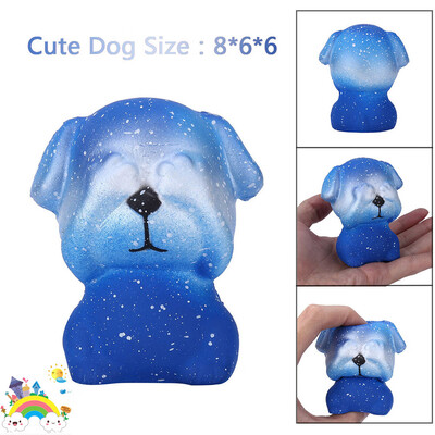

Gotoamei 1PC Cute Dog Slow Rising Collection Squeeze Stress Reliever Toy
