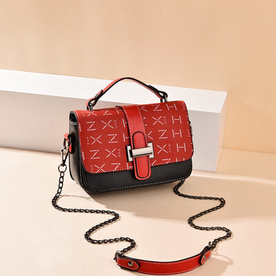 

Womens fashion casual small square bag Korean version of Joker Messenger bag ladies small handbag