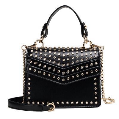 

Chain small bag female 2019 new Korean chic embroidery line Lingge small square bag Hong Kong style wild single shoulder Messenger bag