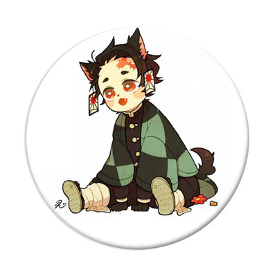 

Demon Slayer Brooch Japanese Anime Brooches & Pins for Clothes Bags Caps&Pencil Cases
