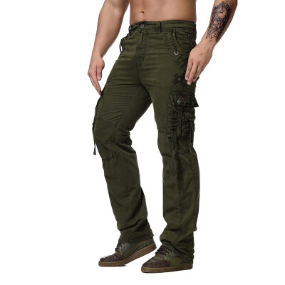 

Gobestart Fashion Mens Regular Fit Pants Cargo Pants Casual Trousers Work Pants