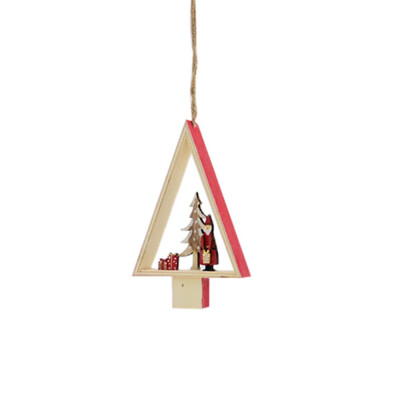 

〖Follure〗Christmas Tree Pendant Hanging Home Ornament Christmas Decoration