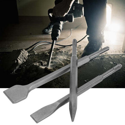 

Greensen 3pcs Hammer Chisel Bit Set for Electric Demolition Hammer Concrete Breaker