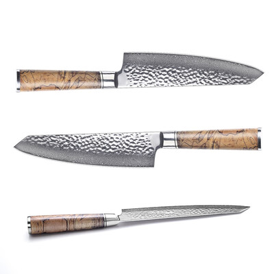 

Damascus kitchen knife