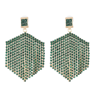 

2019 Vintage Big Earring Za Euramerican Exaggerated Web Celebrity Earring Article Feminine Glamour Jewelry Weddding Accessory