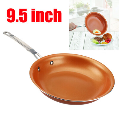 

〖Follure〗Non-stick Copper Frying Pan With Ceramic Coating And Induction Cooking Oven Safe