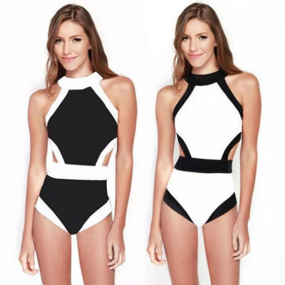 

US Women One Piece Monokini Suit Swimwear Bathing Beach Bikini Up Beachwear