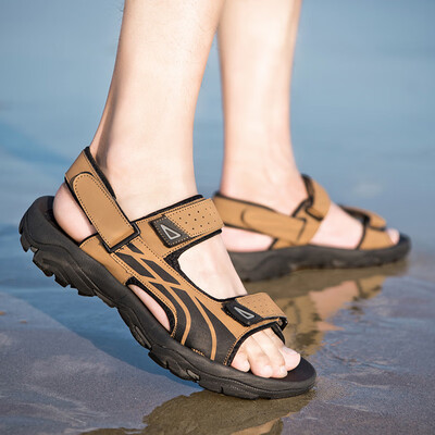 

2108 new summer sandals mens outdoor Vietnamese casual sandals&slippers beach shoes flat wear Roman shoes men