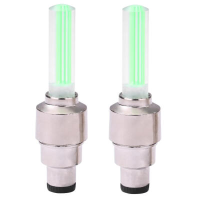 

2pcs MTB Bicycle Wheel Tire Valve Caps Light Bike Tyre LED Neon Glow Lamp