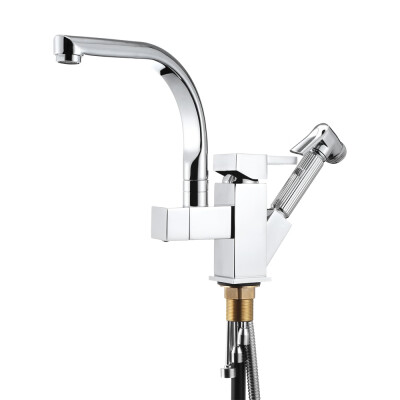 

Multifunctional Cold Hot Kitchen Water Faucet with Pull-down Sprayer