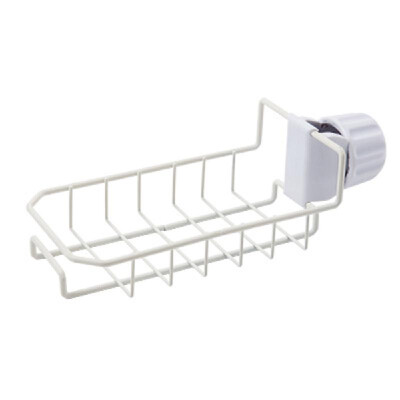 

Kitchen Sponge Holder Brush Soap Organizer Dishwashing Faucet Storage Rack Sink Caddy Sponge Holder Shower Tray Drainer Shelf