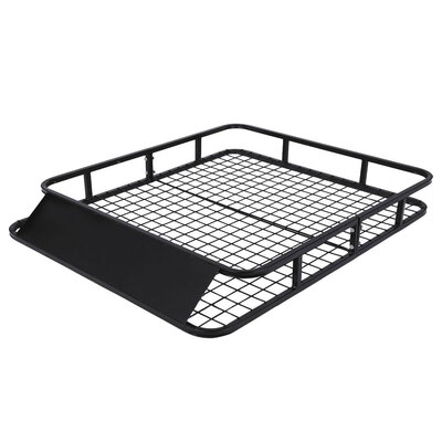 

Ktaxon 48"x 40" Universal Roof Rack Basket Car Top Luggage Carrier Cargo Holder Travel