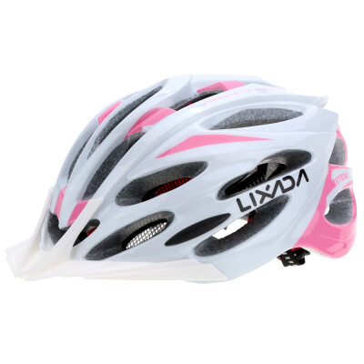 

Lixada 24 Vents Ultralight Integrally-molded EPS Sports Cycling Helmet with Lining Pad Mountain Bike Bicycle Unisex Adjustable Hel