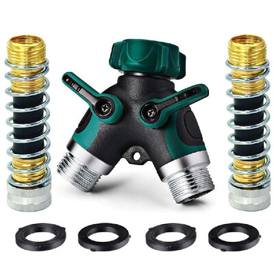 

Y Shape Plastic Hose Pipe Tool Garden Hose Splitter Valve Water Pipe Connector Adapter Water Quick Coupling