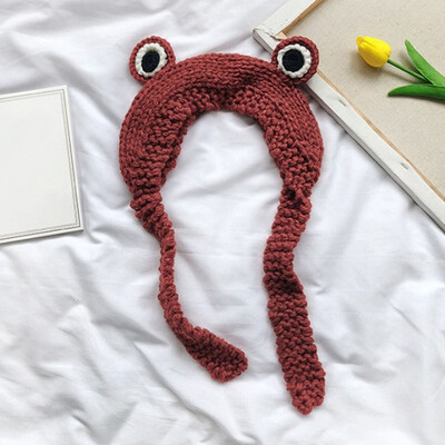 

Winter Warm Baby Beanies Earflaps Hat Infant Toddler Girls Boys Soft Knitted Fur Ball Hats Kids Winter Hat