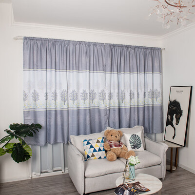 

Toponeto Leaves Curtain Tulle Window Treatment Voile Drape Valance 1 Panel Fabric