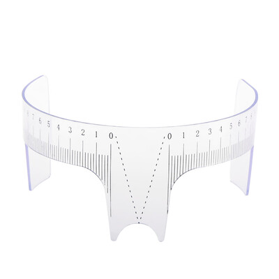 

Eyebrow Ruler Prictice Stencil Shaper Ruler Reusable Eyebrows Stencil Template Tattoo Tool for Permanent Makeup
