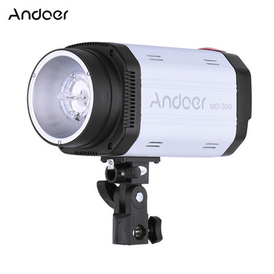 

Andoer MD-300 300WS GN58 Studio Photo Strobe Flash Photography Light with 50W Modeling Lamp