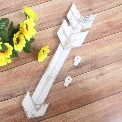 

Siaonvr Rustic Wood Arrow Sign Decor Wall Mount Decoration For Home Or Wedding