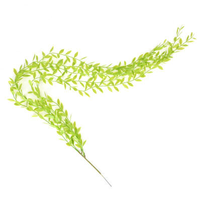 

Greensen Plastic Weeping Willow Wall Hanging Artificial Leaves Plant Wedding Decor