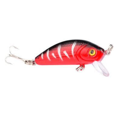 

1PCSlot 5cm 36g Fishing Crank Lure Minnow Hard Bait with 2 Fishing Hooks Fishing Tackle Lure 3D Eyes