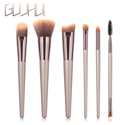 

〖Follure〗6PCS Makeup Brushes Set Foundation Powder Eyeshadow Eyeliner Brush Tool