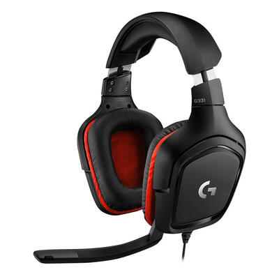 

Logitech G331 35mm Wired Gaming Headset Stereo Over-Ear Headphone w Mic
