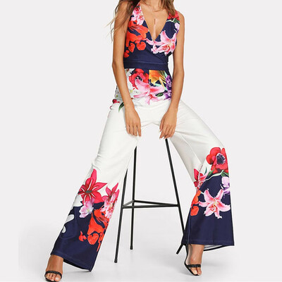 

Women Clubwear V-Neck Playsuit Bodycon Party Jumpsuit&Romper Clubwear Trousers