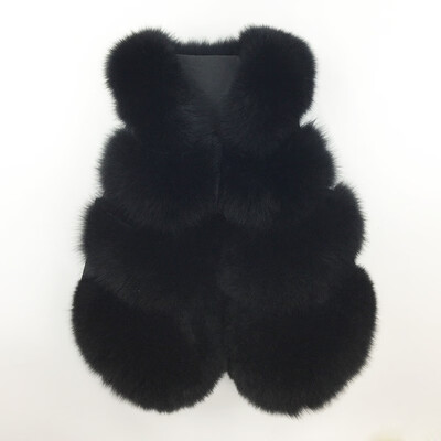 

Womens Real Fox Fur Gilet Natural Fur Vest