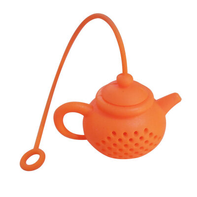 

Portable Silicone Teapot Shape Loose Tea Maker Infuser Strainer Filter Diffuser