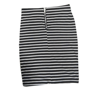 

Roseonmyhand Women Striped Skirt Sexy Slim Short Pencil Skirts Bow Tied Skirt