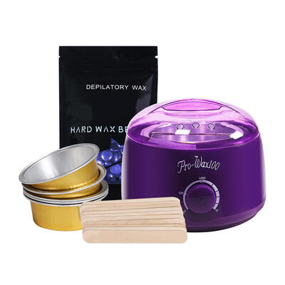 

Hair Removal Tool Set Mini SPA Epilator Paraffin Wax Beans 10pcs Sticks Kit