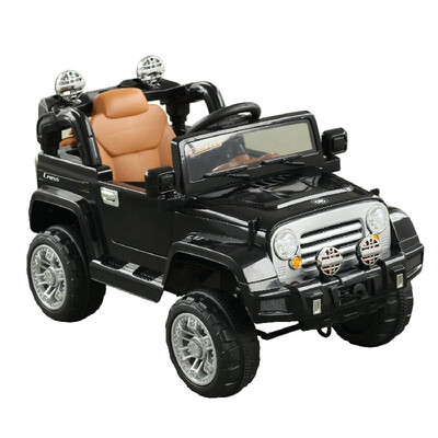 

12V Kids Battery Powered Off Road Truck with Remote Control - Black