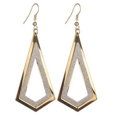 

Scrub Earring Fashion New Jewelry Geometric Sticker Scrub Earring Stud Earring