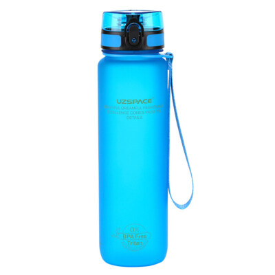 

350ml 500ml 650ml 1000ml Uzspace Sport Water Bottle Camp Hiking Plastic Kettle