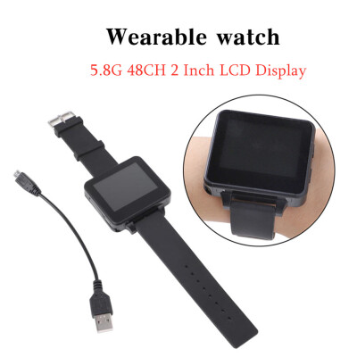 

Siaonvr 58G 48CH FPV Watch LCD Display Monitor Wireless Receiver For RC Racing Drone