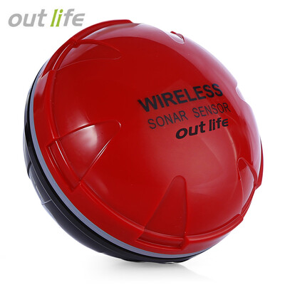 

Outlife Portable Wireless Sonar Fish Finder Bluetooth Depth Sea Lake Fish Detect Device iOS Android