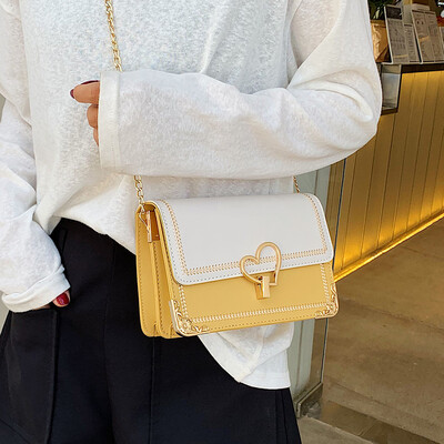 

Net red small bag wild female bag 2019 new fashion chain bag ins popular summer small fresh messenger bag