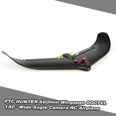 

FTC HUNTER 680mm Wingspan 800TVL 150° Wide Angle Camera EPP Delta Wing Racer RC Airplane PNP with FPV System